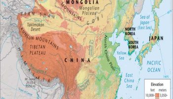 جغرافیا و آب و هوای چین