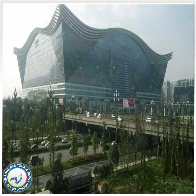 ساختمان مرکز جهانی قرن جدید در شهر چنگ دو (New Century Global Center – Chengdu)