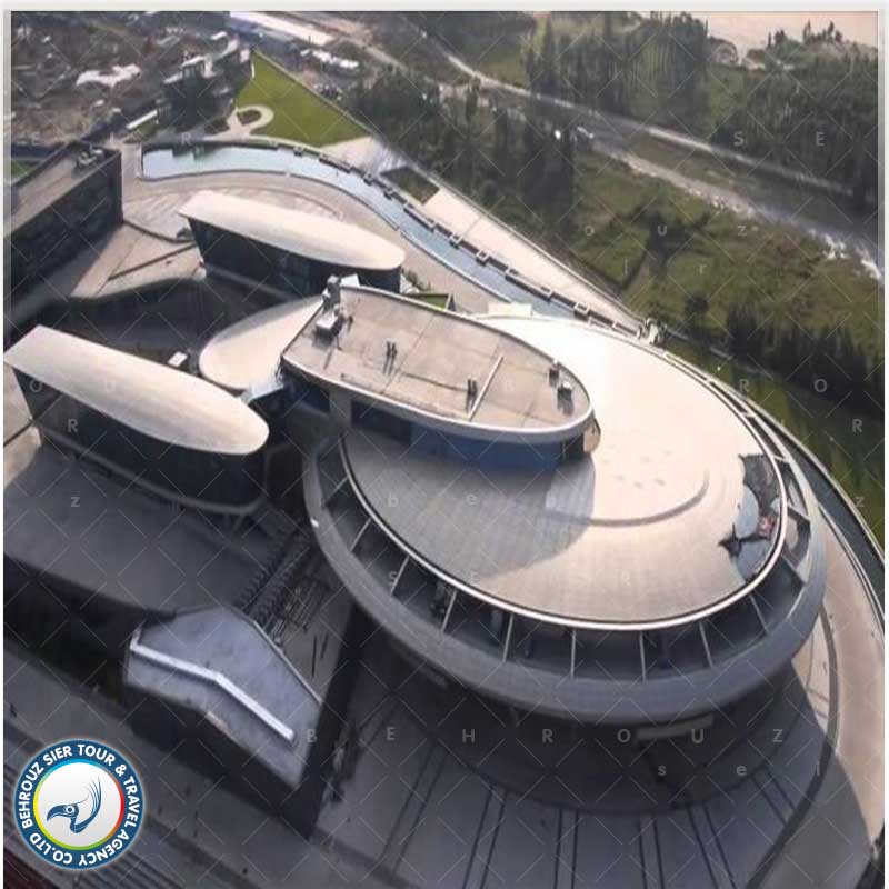 ساختمان Star Trek Enterprise در شهر فوژو (Fuzhou)