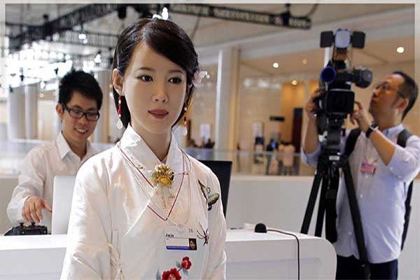 ربات های انسان نما چین